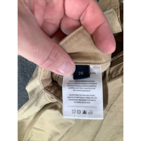 Citizens of Humanity Khaki Chino Pants Women’s Size 26 Neutral Casual - Picture 6 of 11